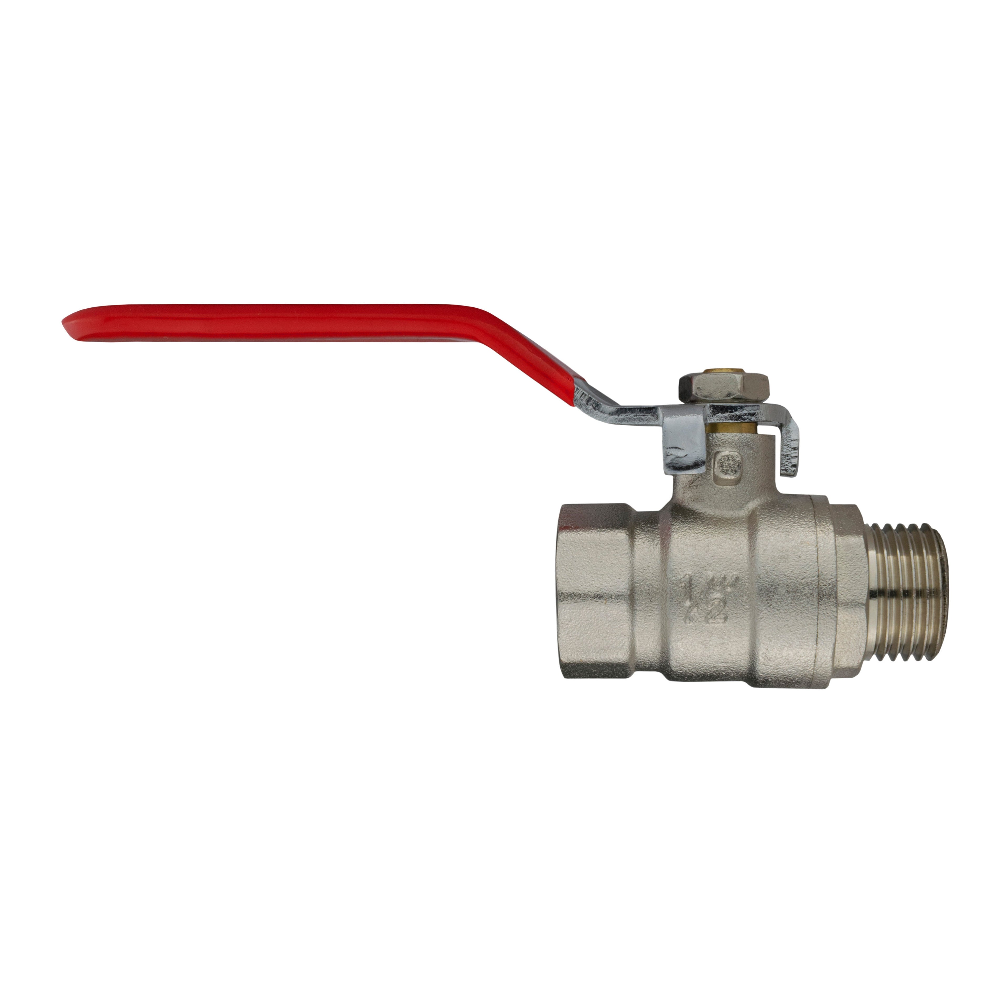 Wall Flange Kit 20mm MDPE - Lever Valve and Geka 1/2in Claw Coupling Tap Adapter