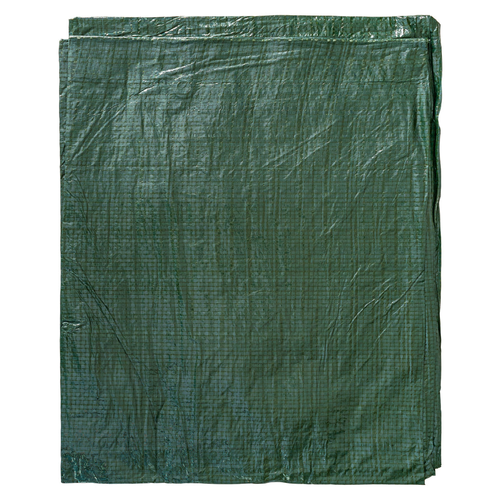 Green S-Grade Tarpaulin 1.5m x 4m Waterproof Tarpaulin Cover Reinforced Eyelets
