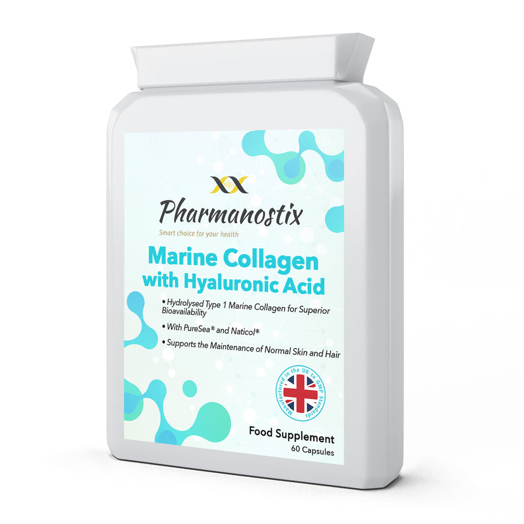 Marine Collagen with Hyaluronic Acid 60 Capsules
